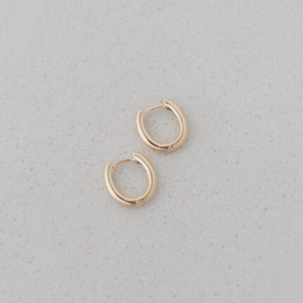 Small Oval Hoops